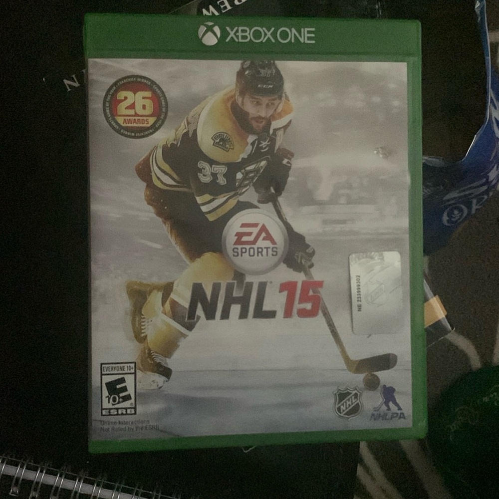 NHL15 video game